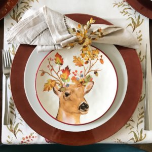 The place setting | How to Host a Holiday Meal like a BOSS