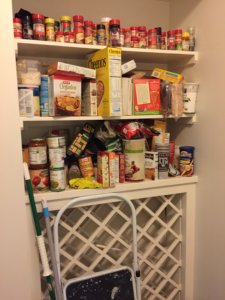 BEFORE Organized Life Design | unorganized pantry