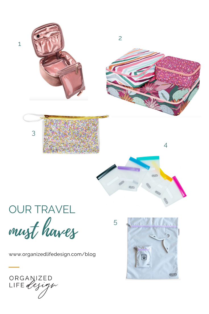 How to be Organized when you Travel - Organized Life Design : Organized ...