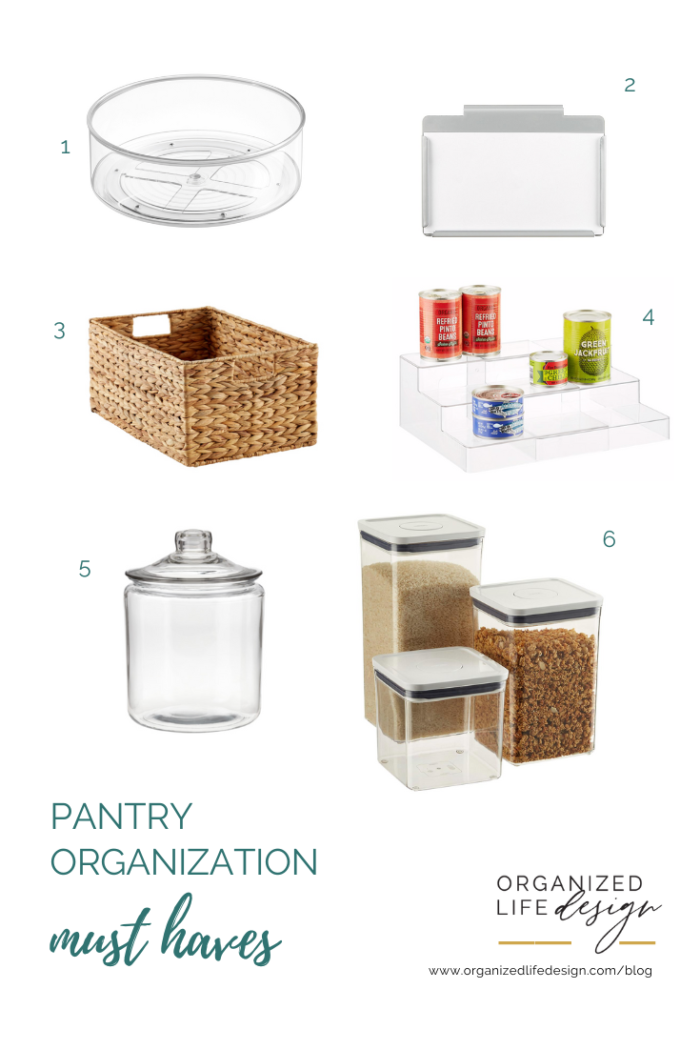 6 Pantry Organization Must-Haves